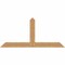 Ekena Millwork Portland Timber Gable Bracket, Western Red Cedar, 72"W x 33"H x 3 1/2"D x 5 1/2"F, 11/12 Pitch GBW072X33X0406POR00SWR - alternate 1